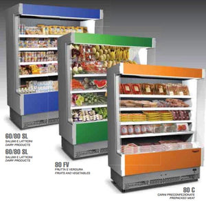 Espositore murale frigorifero frigo frutta verdura cm 108x80x204 RS9365