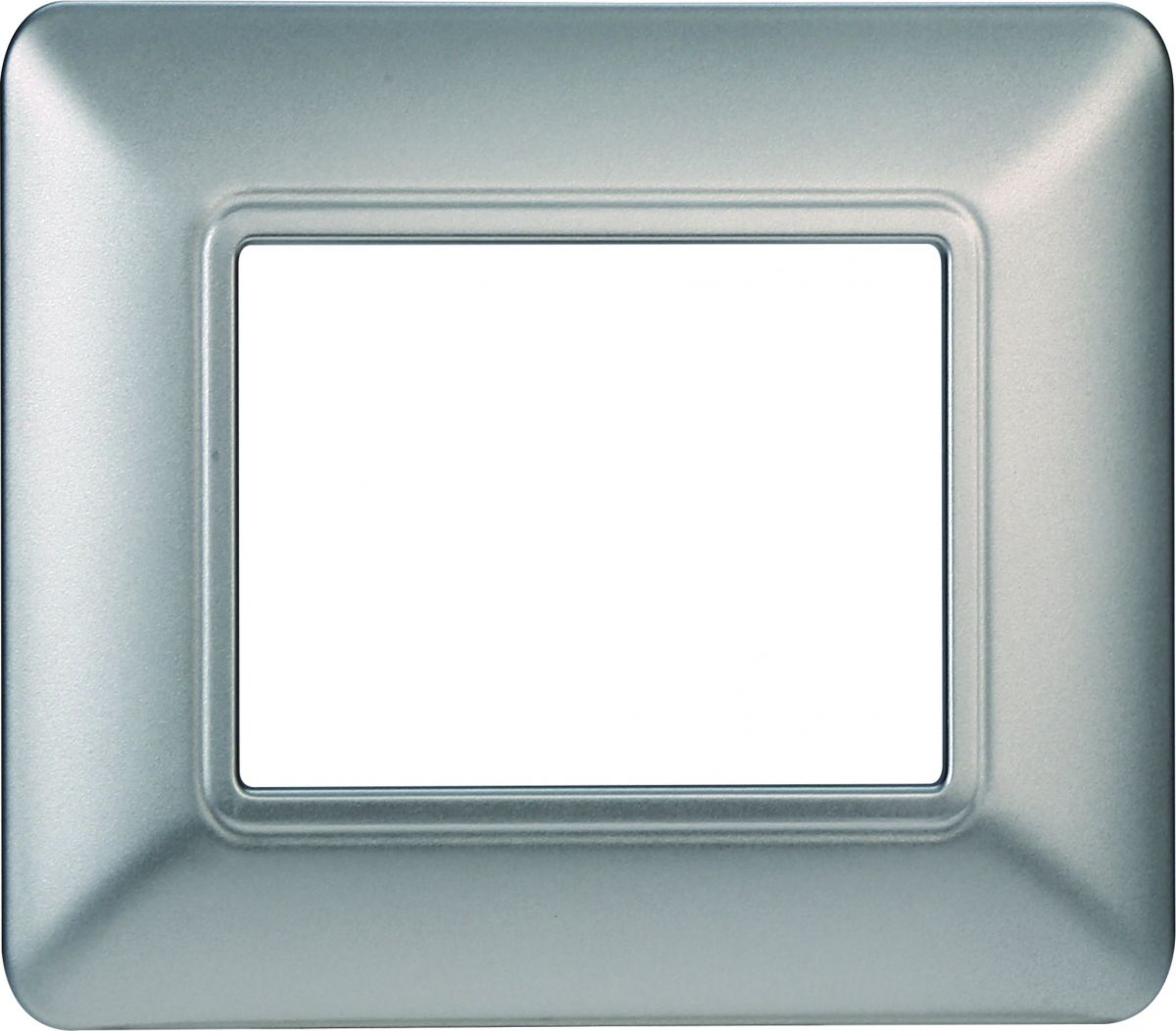 Ettroit Serie Solar Placca 502 2P Moduli Grigio Silver Satinato  Compatibile Matix MT83206