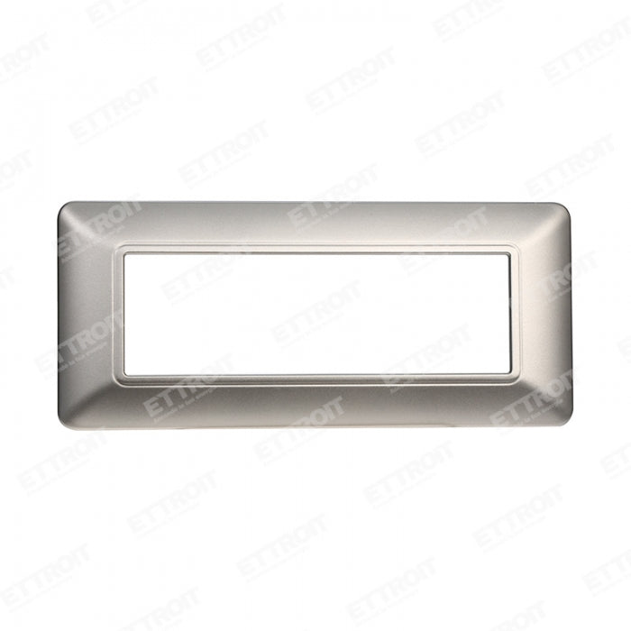 Ettroit Serie Solar Placca 506 6P Moduli Argento Silver Satinato Compatibile Matix MT83606