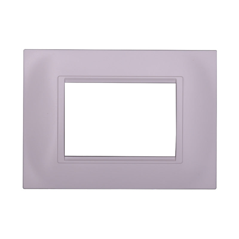 Ettroit Serie Space Placca 503 3P Moduli Quadra Bianca Compatibile Living LN89302