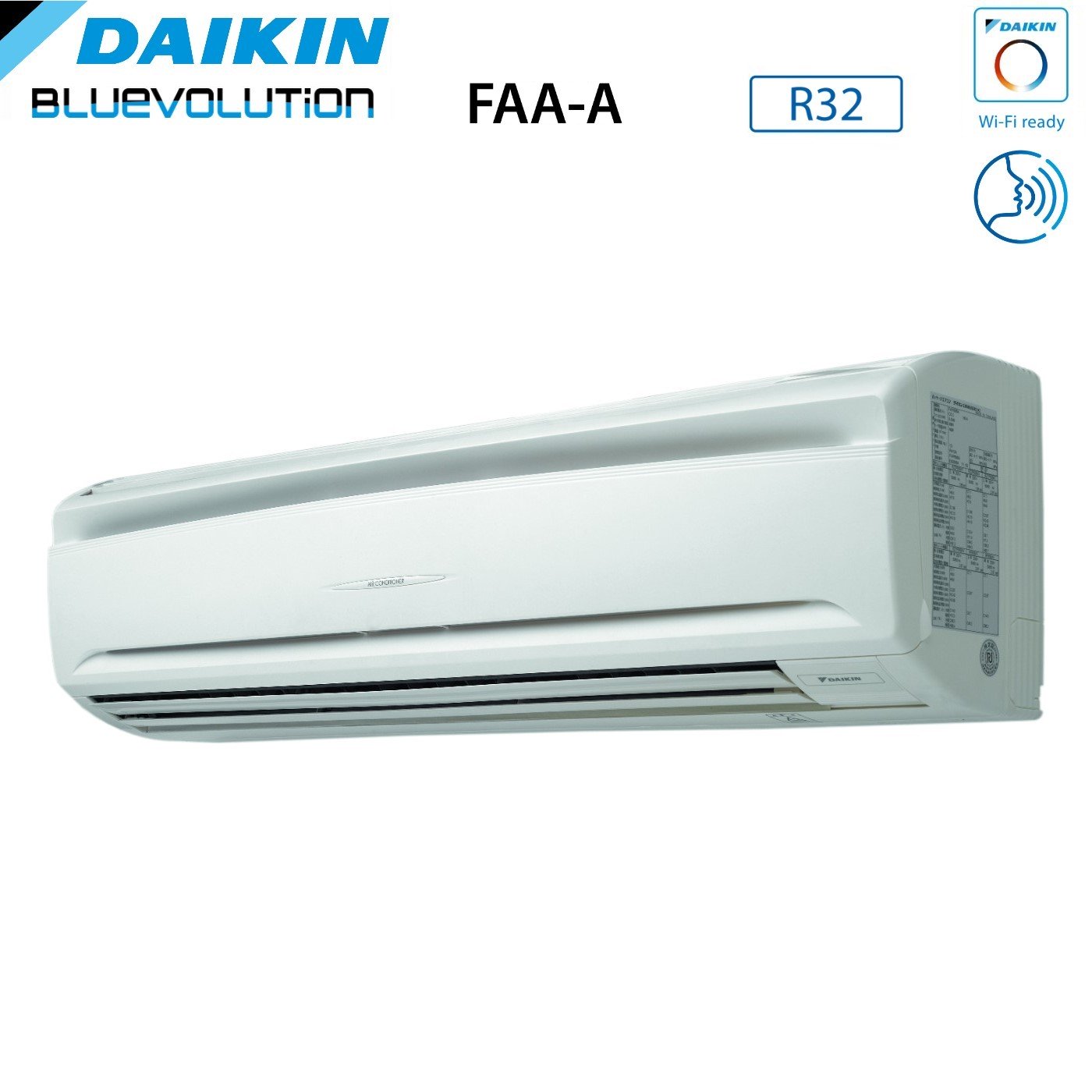 Climatizzatore Condizionatore Daikin Bluevolution SkyAir Active-Series Inverter serie FAA-A 36000 Btu FAA100A + AZAS100MV1 R-32 Wi-Fi Optional classe A