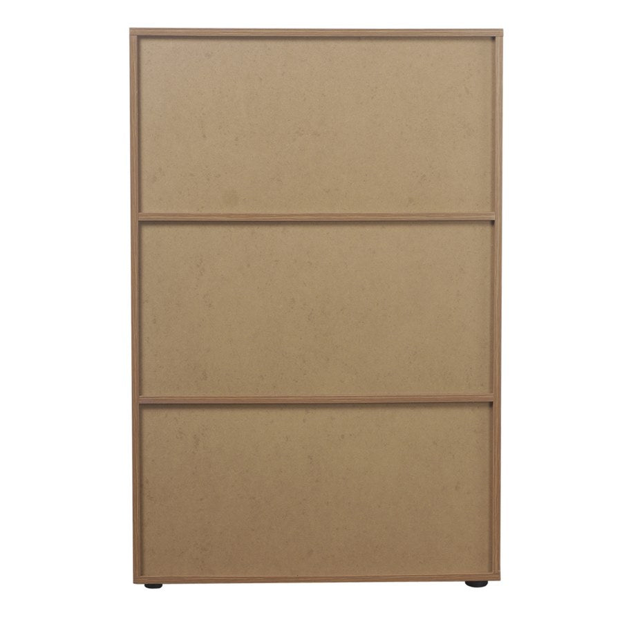 Libreria Mobiletto 6 Scomparti 59.6x29x90.5 cm in Legno MDF Naturale