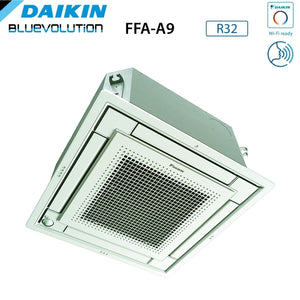 Climatizzatore Condizionatore Daikin Bluevolution Inverter Dual Split a Cassetta FFA-A 12+12 con 2MXM50A R-32 Wi-Fi Optional Con Griglia Bianca Inclusa 12000+12000 Garanzia Italiana