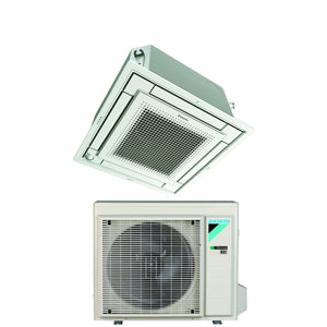 Climatizzatore Condizionatore Daikin a Cassetta Fully Flat 18000 BTU FFA50A9 R-32 Wi-Fi Optional con Griglia Bianca Inclusa Classe A+/A - Garanzia Italiana