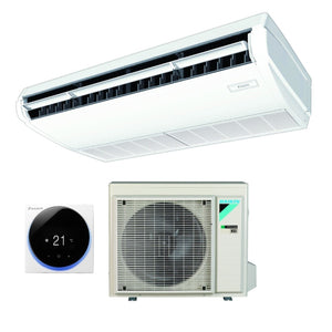 Climatizzatore Condizionatore Daikin Pensile a Soffitto DC Inverter 24000 Btu FHA71A Monofase R-32 Wi-Fi Optional con Comando a Filo