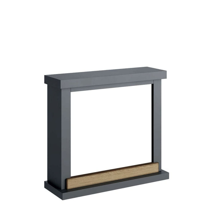 Tagu Fm469 Gr3 Rivestimento Per Caminetto Elettrico Struttura In Legno Grigio Scuro