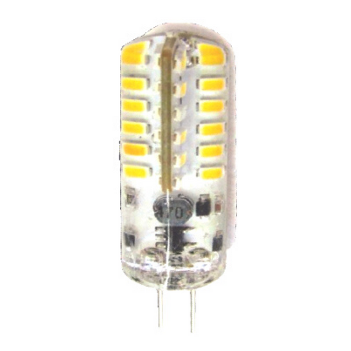 GT LED 2W 3000K Lm220 GU4 220/240V A+ RICOPERTA IN SILICONE