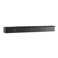 Consolle Con 3 Cassetti Libreria Scaffale A Scala Libreria A Scala Nero FRG43-L-SCH SoBuy