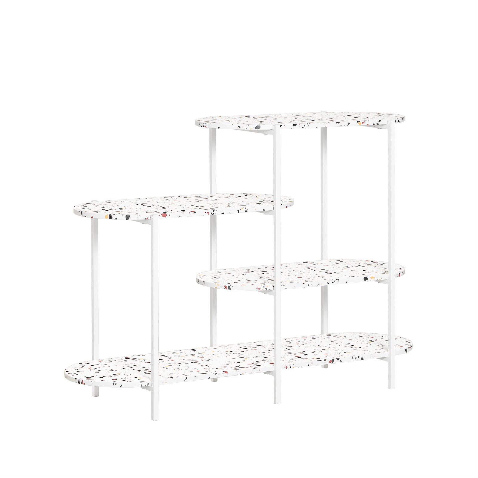 Tavolo Consolle da ingresso Tavolino stretto Tavolo decorativo Bianco 120x40x86cm FSB89-W