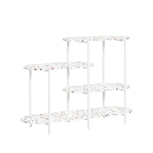 Tavolo Consolle da ingresso Tavolino stretto Tavolo decorativo Bianco 120x40x86cm FSB89-W