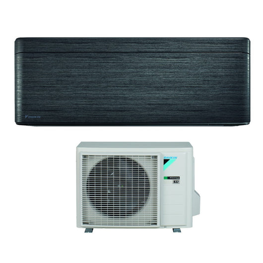 Climatizzatore Condizionatore Daikin Bluevolution Inverter serie STYLISH REAL BLACKWOOD 7000 Btu FTXA20BT R-32 Wi-Fi Integrato classe A+++ Colore Legno Nero - Garanzia Italiana