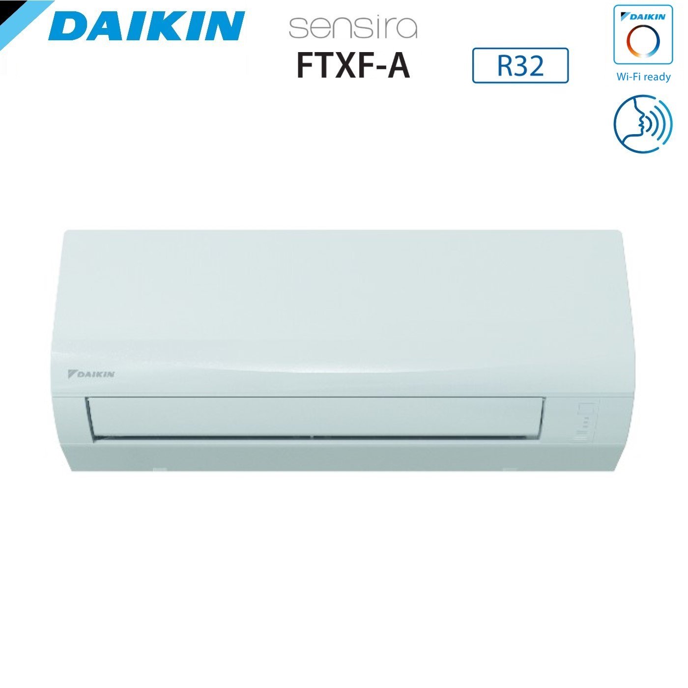 Climatizzatore Condizionatore Daikin Inverter serie ECOPLUS SENSIRA 15000 Btu FTXF42A R-32 Wi-Fi Optional classe A++/A+