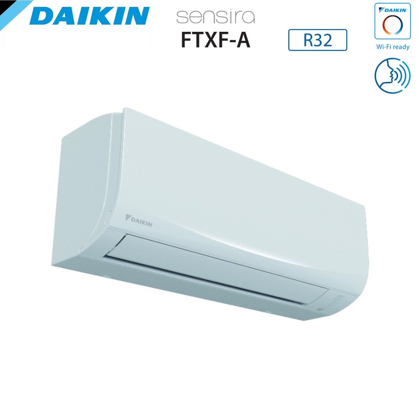 Climatizzatore Condizionatore Daikin Inverter serie ECOPLUS SENSIRA 15000 Btu FTXF42A R-32 Wi-Fi Optional classe A++/A+