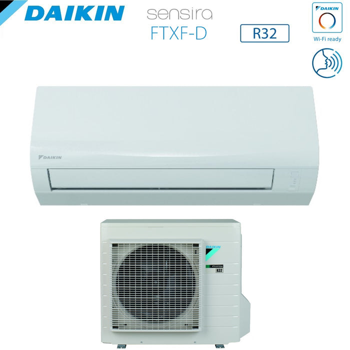 Climatizzatore Condizionatore Daikin Inverter serie ECOPLUS SENSIRA 18000 Btu FTXF50C/D R-32 Wi-Fi Optional classe A++