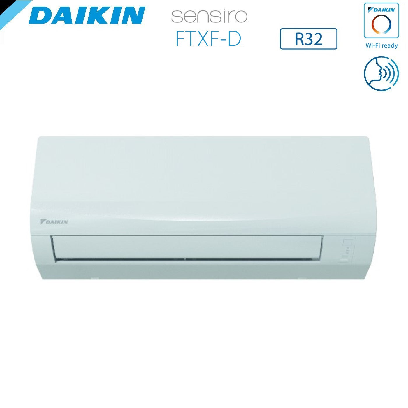 Climatizzatore Condizionatore Daikin Inverter serie ECOPLUS SENSIRA 18000 Btu FTXF50C/D R-32 Wi-Fi Optional classe A++