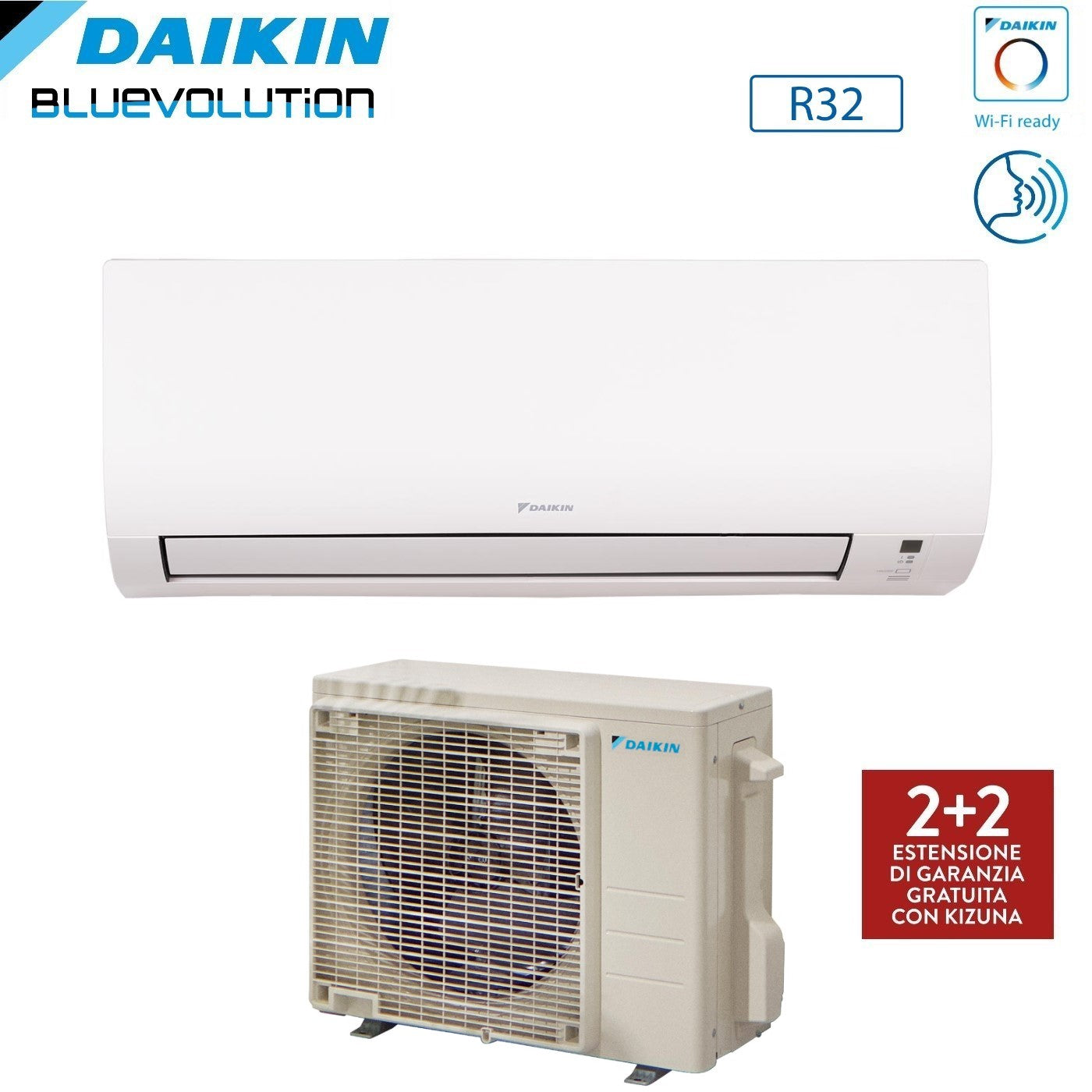 Climatizzatore Condizionatore Daikin Bluevolution Inverter serie COMFORA 18000 Btu FTXP50N + RXP50N R-32 Wi-Fi Optional