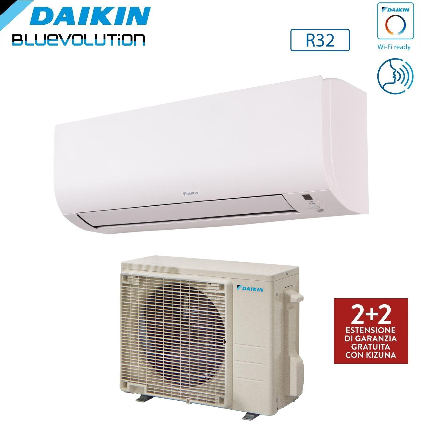 Climatizzatore Condizionatore Daikin Bluevolution Inverter serie COMFORA 9000 Btu FTXP25N + RXP25N R-32 Wi-Fi Optional