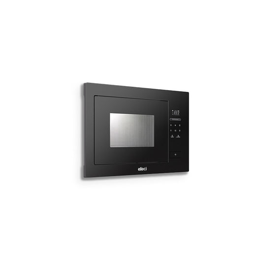 Forno Microonde da incasso elleci Urban MW Total Black Glass Nero FVUR281BKWS