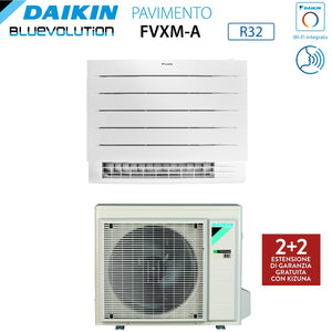 Climatizzatore Condizionatore Daikin Bluevolution Perfera a Pavimento 18000 BTU FVXM50A R-32 Wi-Fi Integrato Telecomando a Infrarossi Incluso Garanzia Italiana - Novità