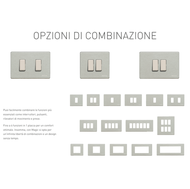 Pulsante serie civile faeg 10 ampere bianco