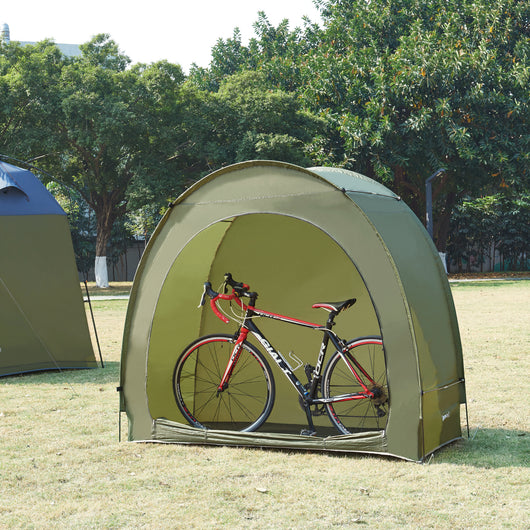 Tenda Bergendal per 2 Biciclette - Verde pro.tec