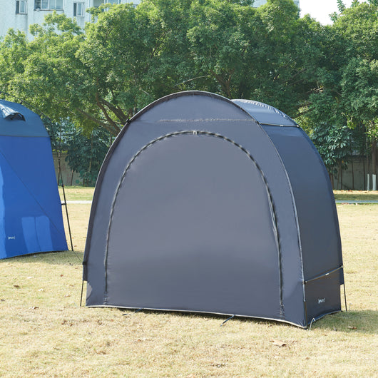 Tenda Bergendal per 2 Biciclette - Grigio pro.tec