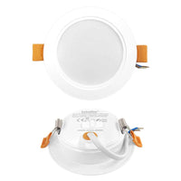 Faretto LED da Incasso 5W 450lm 3 Colori CCT 3000K/4200K/6500K Angolo 110° IP20 Alta Qualità CRI