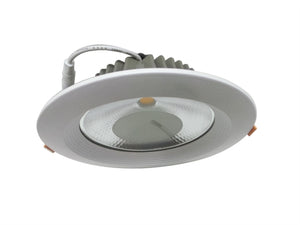 Faretto LED incasso 20W rotondo fari led da incasso cob con molle e driver incluso Luce Calda Naturale Fredda