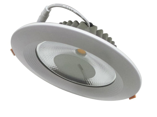 Faretto LED incasso 20W rotondo fari led da incasso cob con molle e driver incluso Luce Calda Naturale Fredda