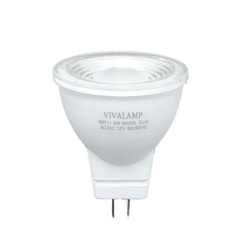 Faretto Lampadina LED 4w spot GU4 MR11-12V-4W=30w  Luce Calda 3000k