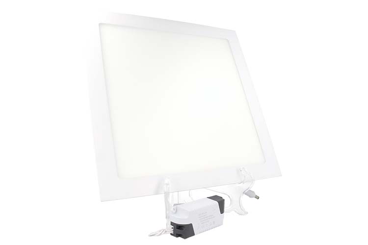 Faretto Pannello Led Da Incasso Quadrato 24W Bianco Caldo 300mm x 300mm SKU-4887