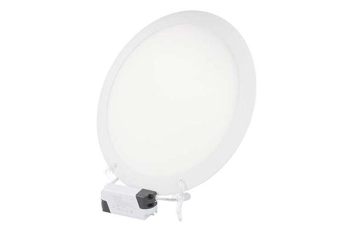 Faretto Pannello Led Da Incasso Rotondo 24W Bianco Neutro Diametro 300mm SKU-214873