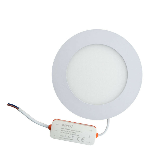 Faro Faretto Pannello LED 6W Tondo da Incasso 4000K Luce Naturale AP3071N