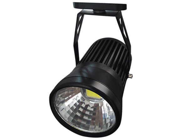 Faro Lampada Led A Binario 220V 20W Bianco Freddo Modello Nero Tracking Lamp Spot Light Led