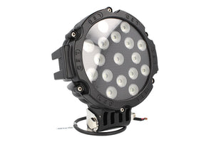 Faro Led Supplementare Profondita 12V 24V 51W Rotondo Super Luminoso Luce Beam