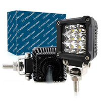 Faro Led da Lavoro Led Work Light Lampada Supplementare Quadrato 2'' 27W 2700LM 12V 24V IP67 6000K