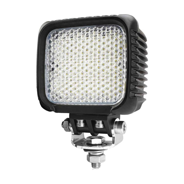 Faro Led da Lavoro Led Work Light Lampada Supplementare Quadrato 4'' 84W 8400LM 12V 24V IP67 6000K