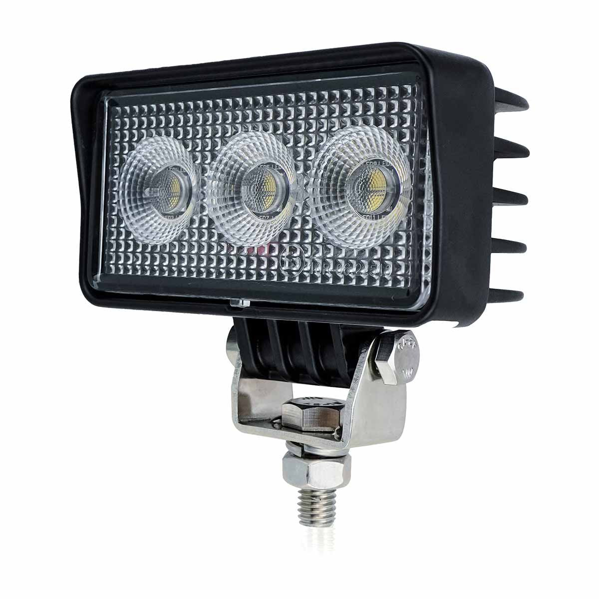 Faro Led da Lavoro Led Work Light Lampada Supplementare Rettangolare 3,5'' 12W 1300LM 12V 24V IP67 6000K