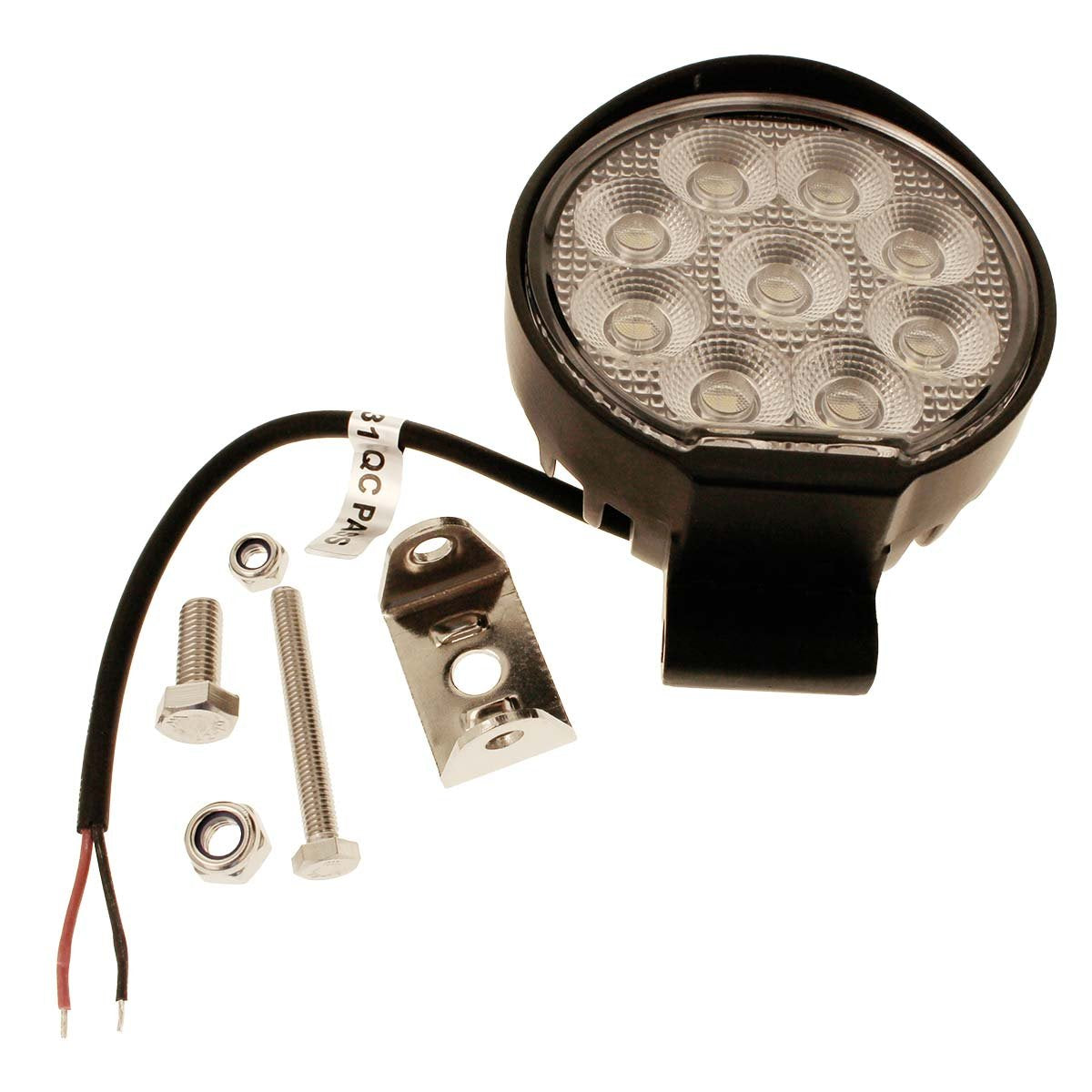 Faro Led da Lavoro Led Work Light Lampada Supplementare Rotondo 3,6'' 36W 3600LM 12V 24V IP67 6000K