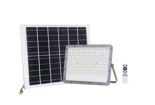 Faro Proiettore Faretto Solare Led 100w con Telecomadndo Pannello NYD-LED-FL-100W