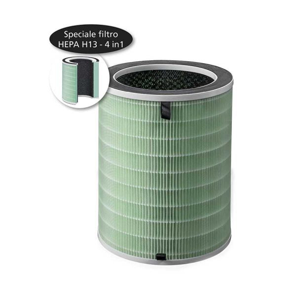 Filtro a 4 strati per un'elevata purificazione colore verde articolo 882 macom