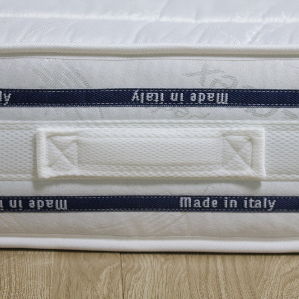 Kit rete ortopedica e materasso in memoy foam singolo 80x190 Finlandia H22, cuscino incluso - Comprarredo