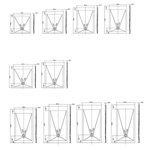 Piatto doccia mineral marmo resina bianco opaco h3,5cm p80-90 *** finitura- bianco opaco, misure l140 x p80 x h3,5 cm...