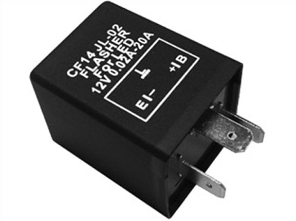 Flasher Led Lampeggiatore Rele Relay Auto Per Frecce Led 12V 3 Spine CF14 Per Auto Macchine Europea Americano