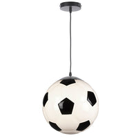 4729/S - Lampadario In Sospensione Modello Football Acrilico Diametro 30Cm