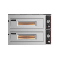 Forno pizza pizzeria elettrico 4+4 pizze 400 volt RS3646