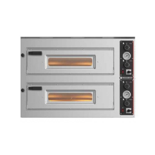 Forno pizza pizzeria elettrico 6+6 pizze 400 volt RS3647