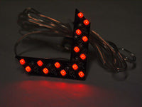 Frecce LED Arrow Led con 14 SMD ROSSO