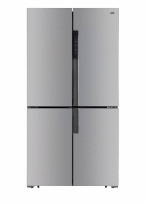 Frigo grf cc83836x frigorifero inox americano 84 cm cross door 4 porte inverter total no-frost classe e, 436 litri