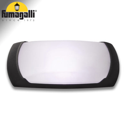 Fumagalli Francy Opale Plafoniera Lampada da parete Nero E27 IP66